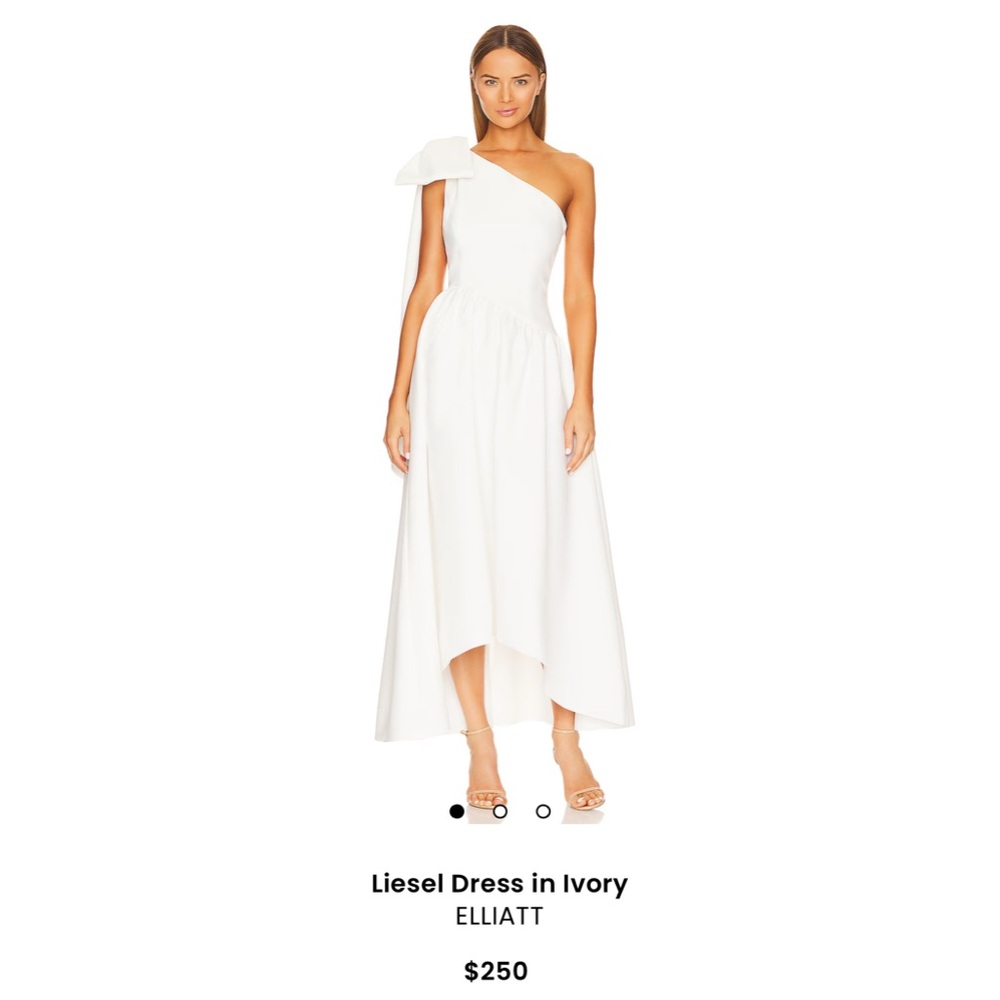 Elliatt Liesel Dress in Ivory, Small
